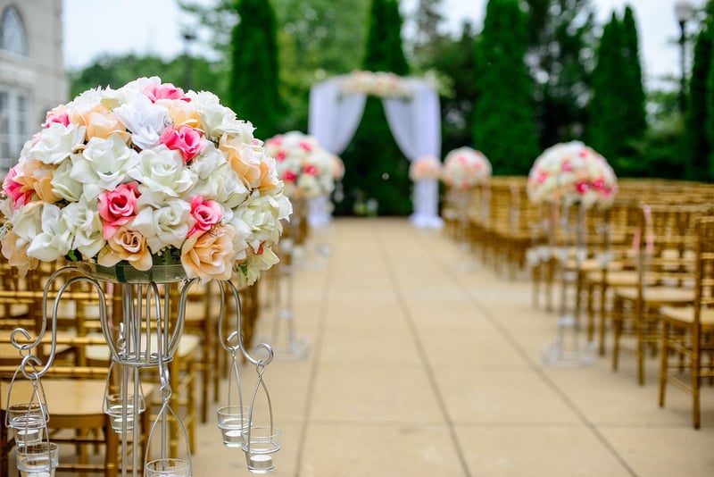 Enchanted Forest Wedding Setting